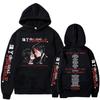 Felpe con cappuccio Rock Band My Chemical Romance Three Cheers for Sweet Revenge Felpe con cappuccio gotiche da uomo e donna Pullover oversize