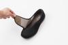 Lightweight Walk Black L 3E (Glitter) (23.0~23.5cm) (Width equivalent)