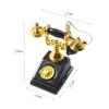 1:12 Doll House Accessories Retro Nostalgic Phone Model Simulation Life Scene