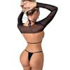 European and American women's clothing new sexy mesh women's bikini swimsuit is sufficient in stock