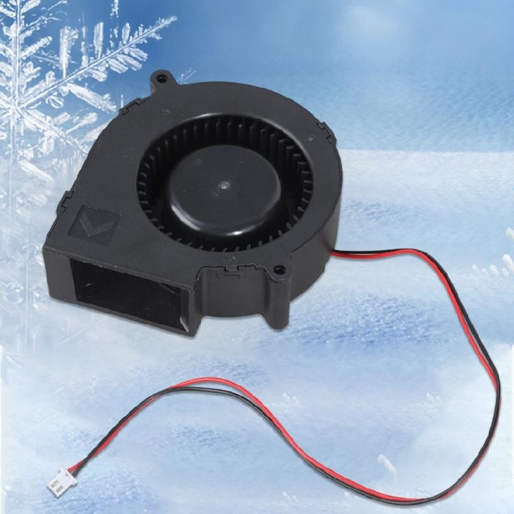 12V 2.4A High Speed Blower Fan 4500RPM Blower Fan 97x33mm For Efficient Cooling In 3D Printing PC CPU Systems