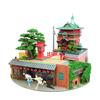 Sankei Studio Ghibli Series Spirited Away Diorama Papercraft MP07-42 (Red, Green, Brown). One Size.