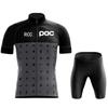 2026 Poc Fahrrad Set Fahrrad Team Kurzarm Trikot Ciclismo Männer Radtrikot Sommer Atmungsaktiv Fahrrad Kleidung Set