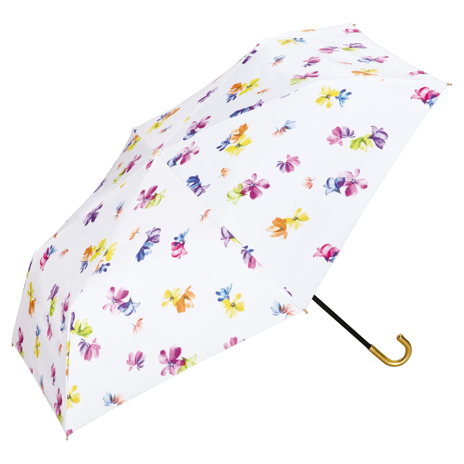 

Parasol Folding Umbrella Blackout Delphinium Mini shading UV cut for both sun and Floral For commuting to work or Women Wpc. Off100% rate, 100% rate,