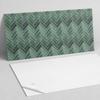 Vinyl Decoration with Print for Tool-Free Assembly 100x50 cm 3D Herringbone Pattern
