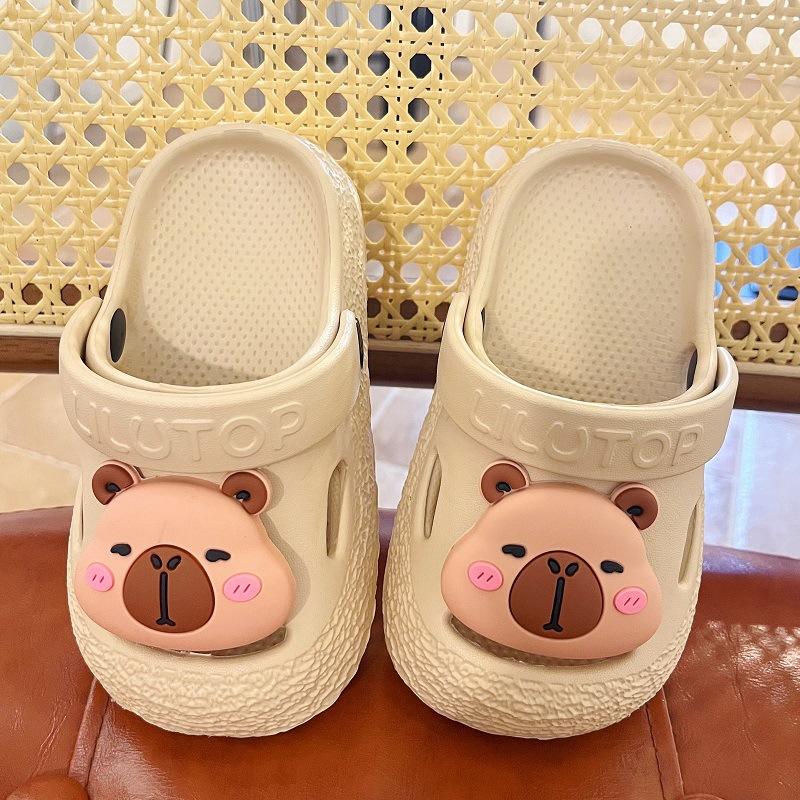 EVA Baby Slippers Boys Girls Sandals Summer Non-Slip Infant Indoor Bathing Children Closed-Toe Slippers