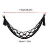 Hammock for Stuffed Animals Toy Net Wall-Mounted Corner Holder Organizer Storage for Playroom Nursery Dorm Bedroom Decor