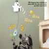 Automatic Rechargeable Juvenile Pet Teaser Toy That Replicates Tiny Creature Movement To Maintain Active And Amused Behavior
