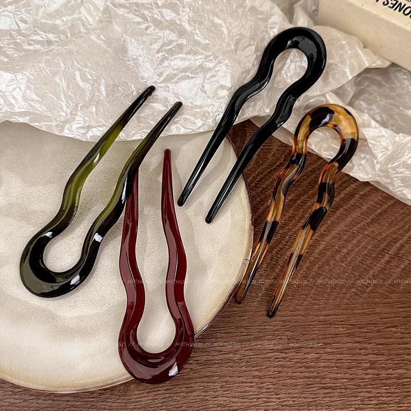 New Woman High-end U-shaped Hairpin, New Chinese Style Ancient Style Cheongsam, Hairpin, Hairpin Headwear