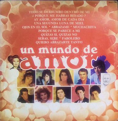 Δίσκος LP ΔΙΑΦΟΡΟΙ EMMANUEL ROCO JURADO JA Un Mundo De Amor MILST4702 RCA VICTOR 1985 Μεξικό Λατινική Μεταχειρισμένος