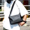 New Fashion Crossbody Bag Outdoor Commuter Simple Texture Shoulder Bag Portable Trendy and Cool Casual Men's Bag