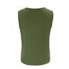 Women’s Sleeveless Tank Top with On Shoulder Casual Round Neck Loose Fit Blouse for Summer Daily Wear