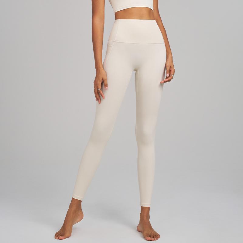 

JOOMON Women s High Waist Yoga Pants - Anti-Roll, Hip Lifting, Outdoor Fitness Leggings Medium