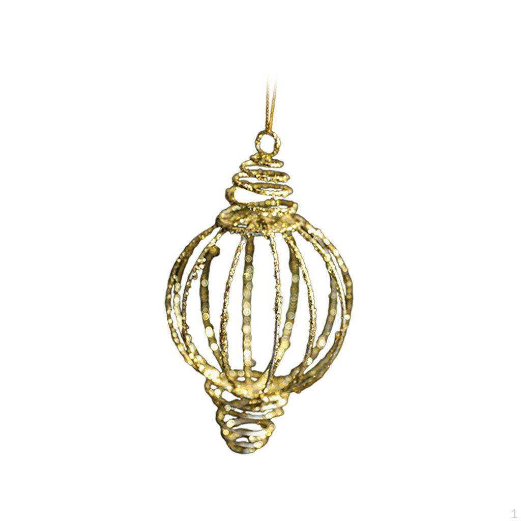 Julpynt Berlock Hänge Kreativ Julgransdekor Dekoration för Restaurang Fest