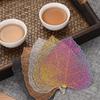 304 Edelstahl Teefilter 5 Stück/Set Einzigartiges Bodhi-Blatt-Design Teekanne für losen Tee und Kaffee Vielseitiger Sieb