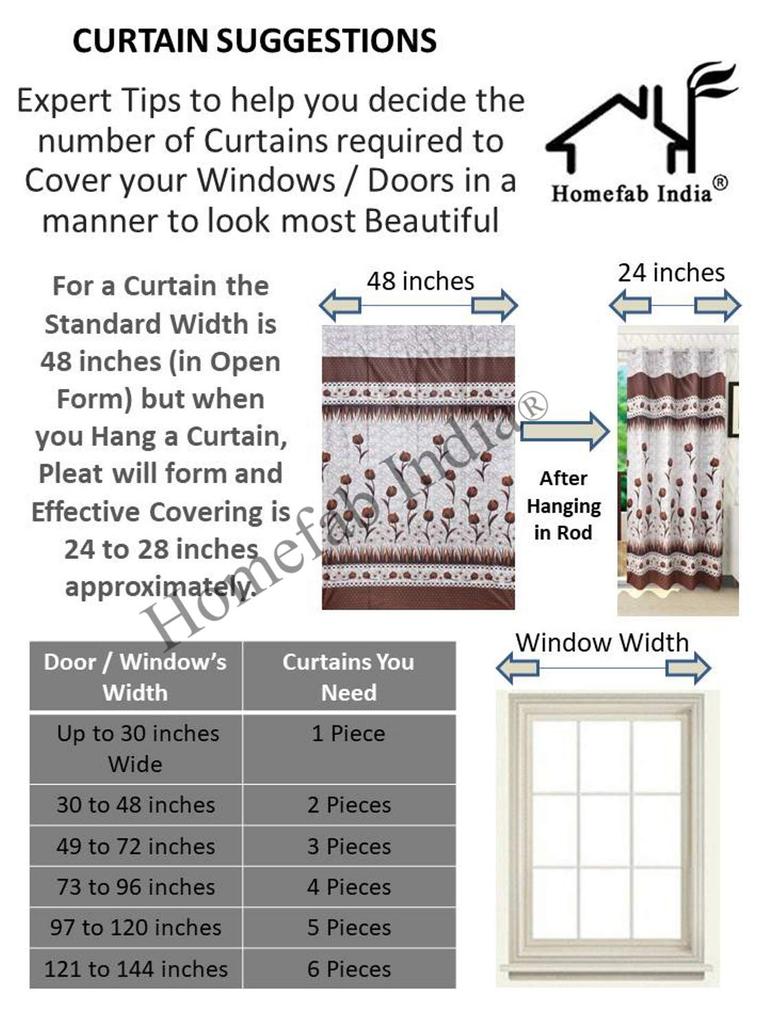 Set of 2 Royal Silky Solid Cream Window Curtains, Light Filtering, Stainless Steel Eyelets