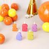 Strawberry Number Silicone Candle Mold Food Safe Silicone Fondant Molds For Epoxy Resin Chocolate Baking Cake Decoration