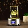 Home Decoration 3D Interior Carving 12 Constellation Crystal Glass Ornaments Birthday Gift Gift Music Box Gift for Girlfriend