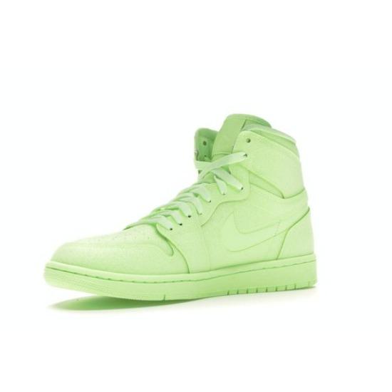 Jordan 1 High Premium Barely Volt 2019 - AH7389-700 Women's Shoes