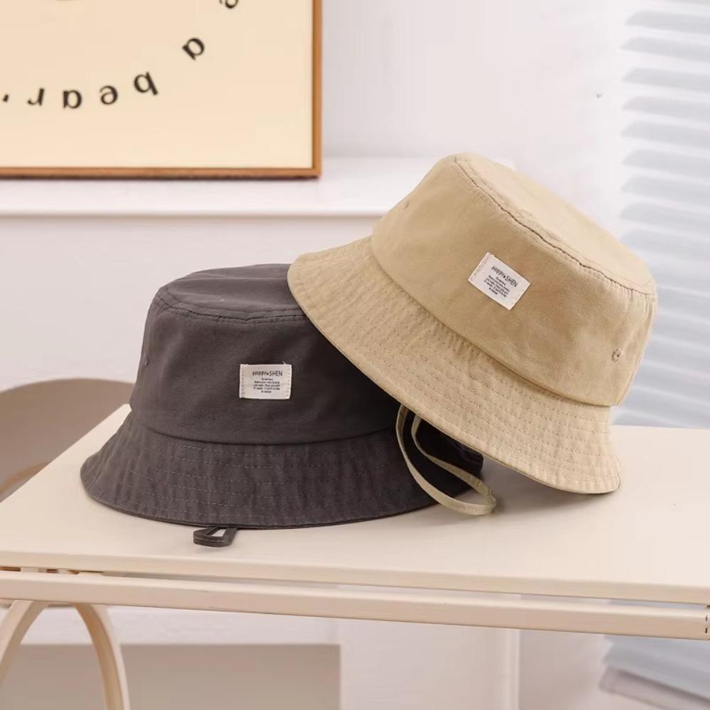 Simple Baby Bucket Hat For Kids Panama Basin Cap Summer Toddler Fisherman Hats  Boys Girls
