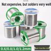 Runbo Electric Soldering Iron with 0.8mm Low-Temperature Stainless Steel Copper Welding Wire