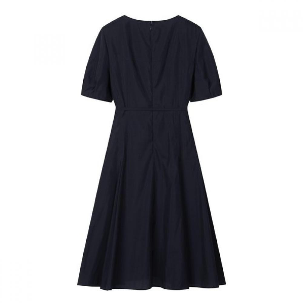 Cc Collect Volume Sleeve Square Neck Dress C252mse137