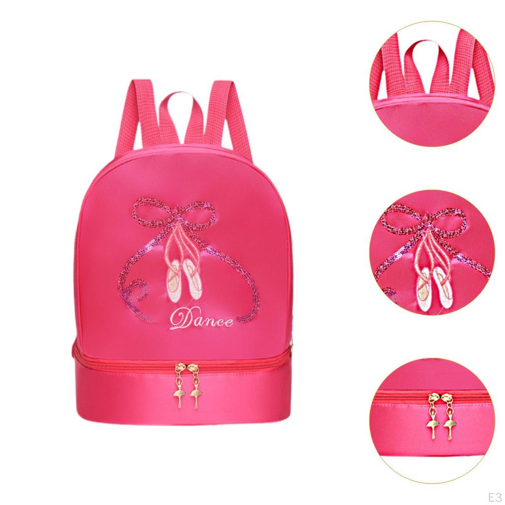 Ballet Dance Backpack Bag for Jazz Sports Yoga Travel Gymnastics