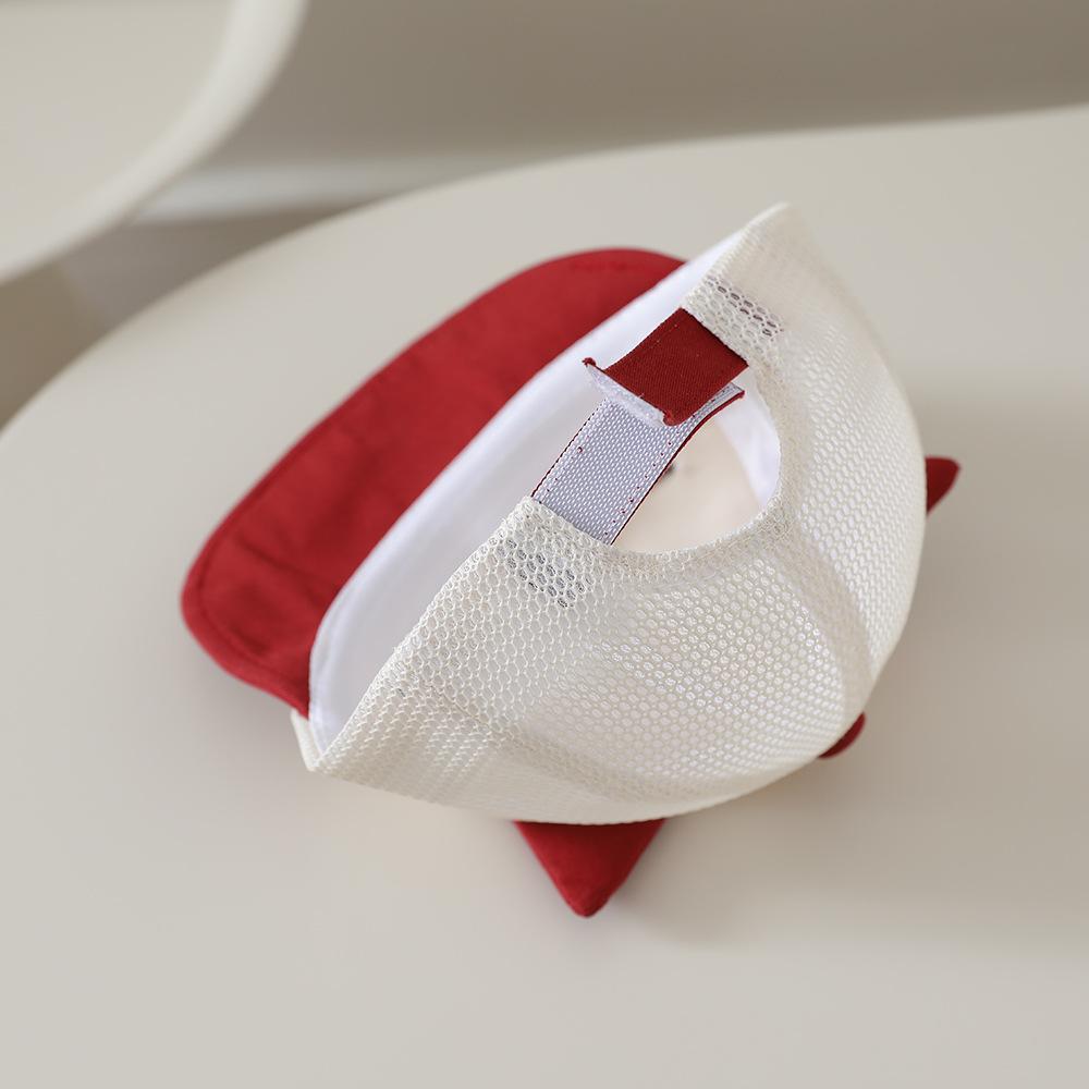 Children's Bow-tie Cat Soft Brimmed Hat With Brim - Sun Hat For Girls' Casual Wear