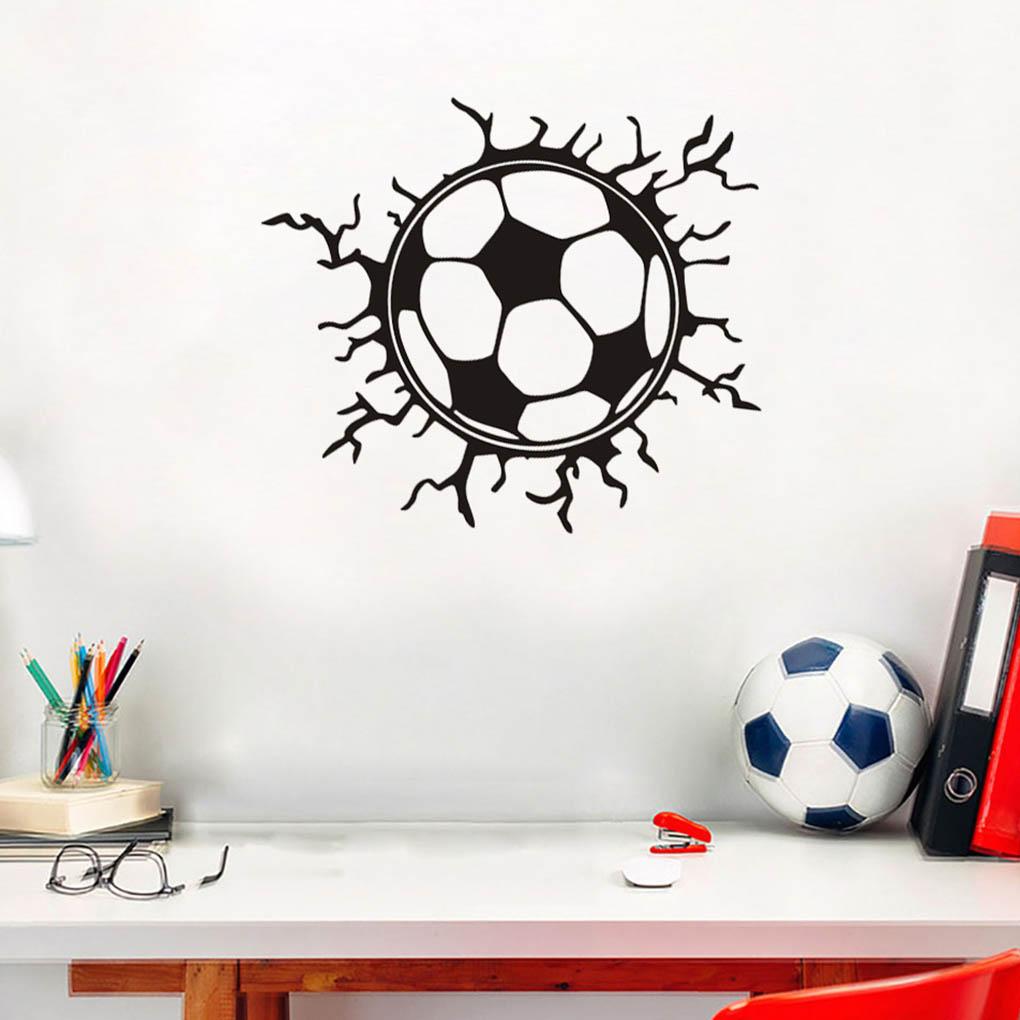 Wallpaper Soccer Wall Sticker Room Decorations PVC Poster Children Ornaments Kids Mural Living Room Stickers Decals