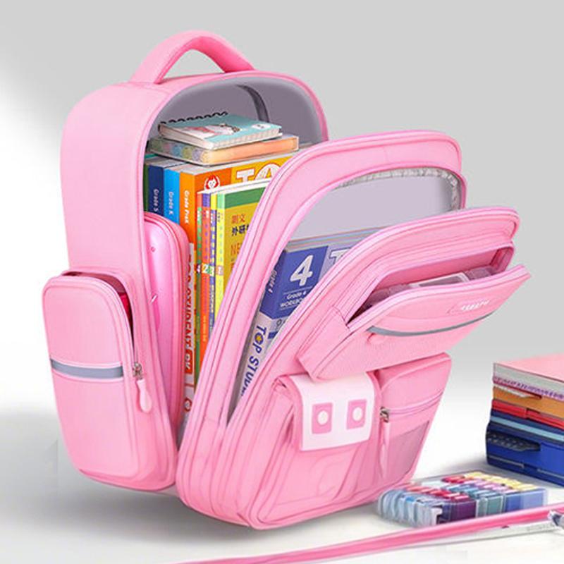 New Cartoon LABUBU Children's Schoolbags Children's Backpacks In Grades Two To Six Waterproof Lightweight and Large-capacity Backpacks with Pendent