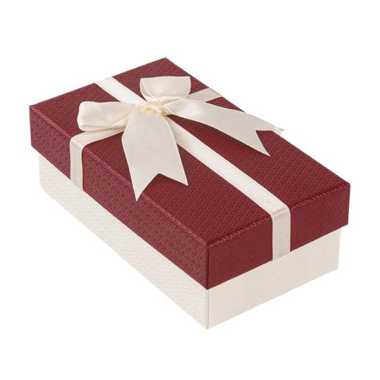 Cutie Cadou de Ziua Îndrăgostiților cu Fundă din Panglică Nuntă Domnișoară de Onoare Cadou de Ziua de Naștere Cutie de Ambalaj cu Capac Bomboane Ruj Bijuterii