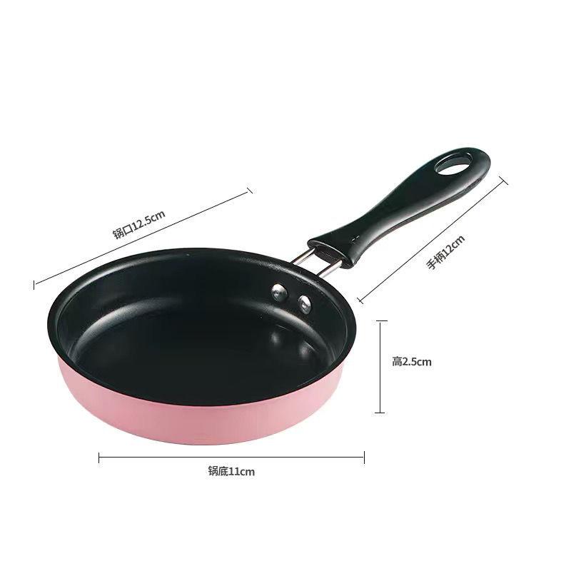 

Modern 12CM Premium Metal Fry Pan Classic Design Cookware Without Pot Cover for Frying Skillets 15cm чёрный