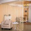 Tenda a fili per porta Nappa lucida Linea flash Porta finestra Tenda mantovana Divisorio decorativo per matrimoni, camere da letto, feste