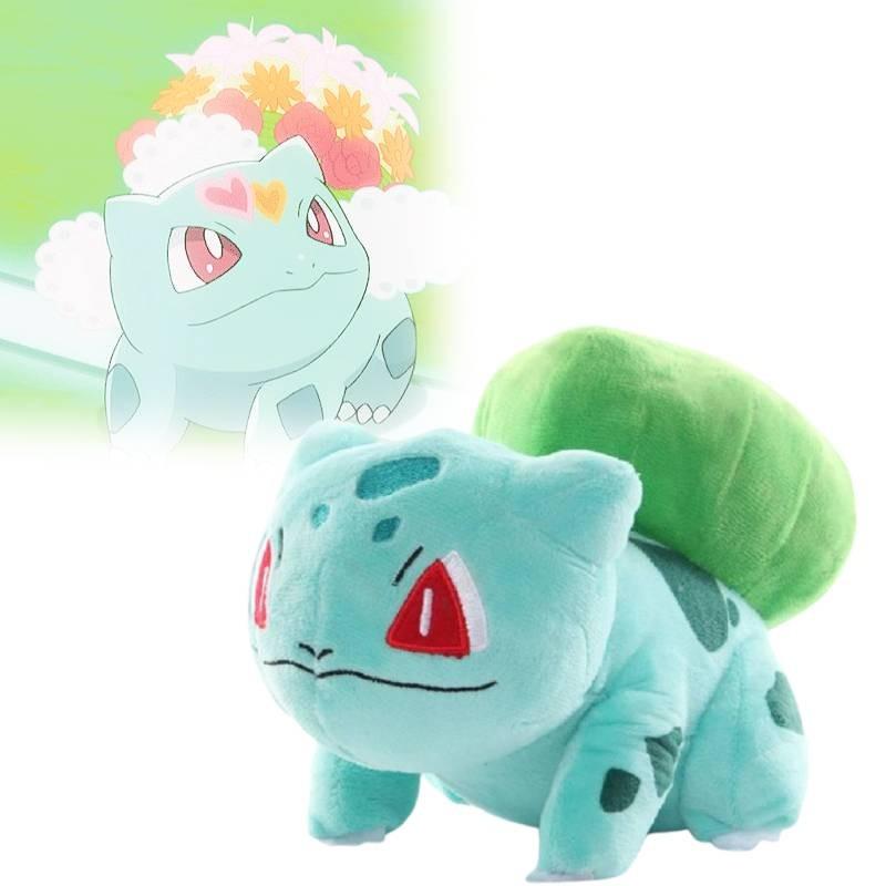 Anime Plush Bulbasaur Toy Cartoon Stuffed Doll Cute Kids Birthday Gifts