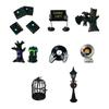 Halloween Figurine Collection for Scene Decoration with Mini Statues