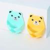 Cartoon Bear Power Socket Hook - No Punching Required, Cute Bear Plug Storage for Home and Kitchen