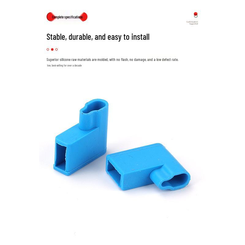 Silicone Blade Terminal Sleeve for 6.3 & 4.8 Connectors - Wiring Harness Protection The unit price is the price for 10 pieces