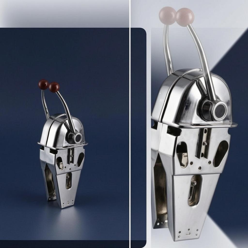 Twin Lever Engine Control Chrome Double Throttle Rust-Resistant