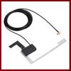 Antenna Radio Digitale con Adattatore SMB Antenna per Finestrino Tetto Parabrezza CC 5V Antenna DAB+ Nascosta Adesiva per Auto ATV Camion