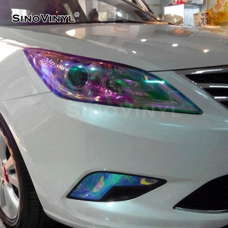 Chameleon Color-Changing Headlight & Taillight Film Sticker