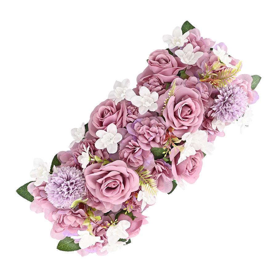 Handmade Rose Artificial Bouquets, Wedding Aisle/arch Silk Floral Rows, Faux Flower Walls Artificial Flower Arrangement