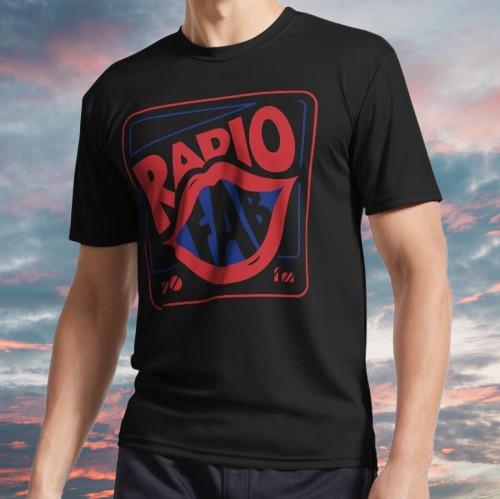 New Shirt beebthings Radio Fab FM Active T-Shirt Funny Size S - 5XL S
