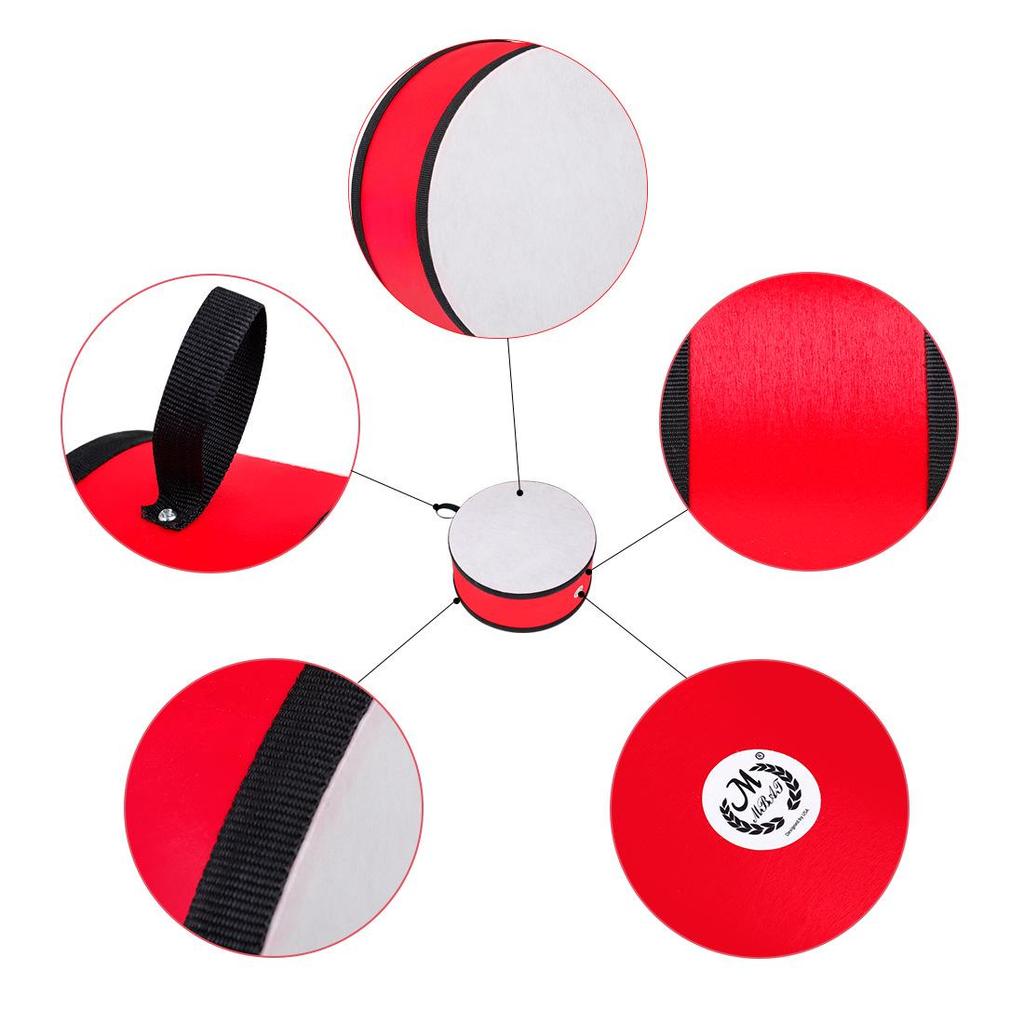 Orff Percussion Instruments: Double-Sided Indian Hand Drum for Kids - Music Toy & Hand Clap Drum