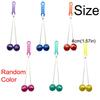 6Pcs Funny Collision Ball Toy Random Color Children's Park Balls Fidget Clack Balls  Outdoor Games