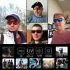 Queshark Frauen Männer Polarisierte Sport Sonnenbrille für Angeln Klettern Wandern Radfahren Brillen MTB Fahrrad Brille Fahrrad Brille QE22N
