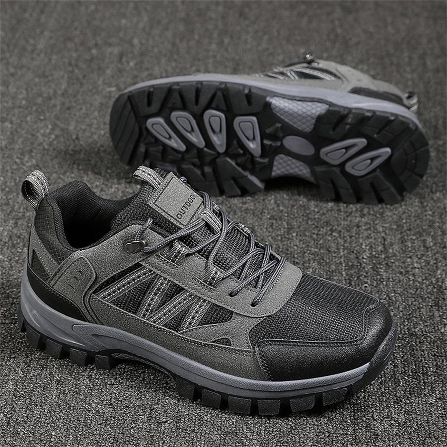 2025 Autumn and Winter New Men's Shoes Popular Sports Shoes Men's Large Size Outdoor Hiking Shoes Men's Casual Men's Shoes Non-slip