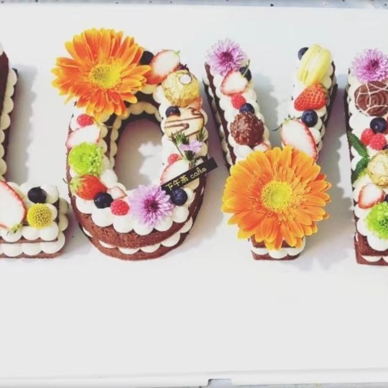 0-9numbers Letters Numbers Shape Number Style Digital Shape Cake Mold Decorating Tools DIY Birthday Cake Moulds Baking Tools