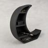 Crescent Moon Shape Storage Rack Faux Crystal Natural Stone Display Rack