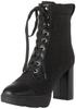 [JILL STUART SHOE] Oxford Boots, Thick-soled Lace-up Short Boots, B/