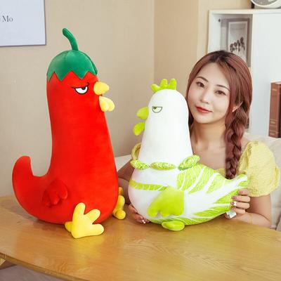 1pc 50 /60cm Simulation Poultry Chicken Plush Toys Creative Animal Pillow Kawaii Hen Sofa Cushion Stuffed Soft Birthday Gifts